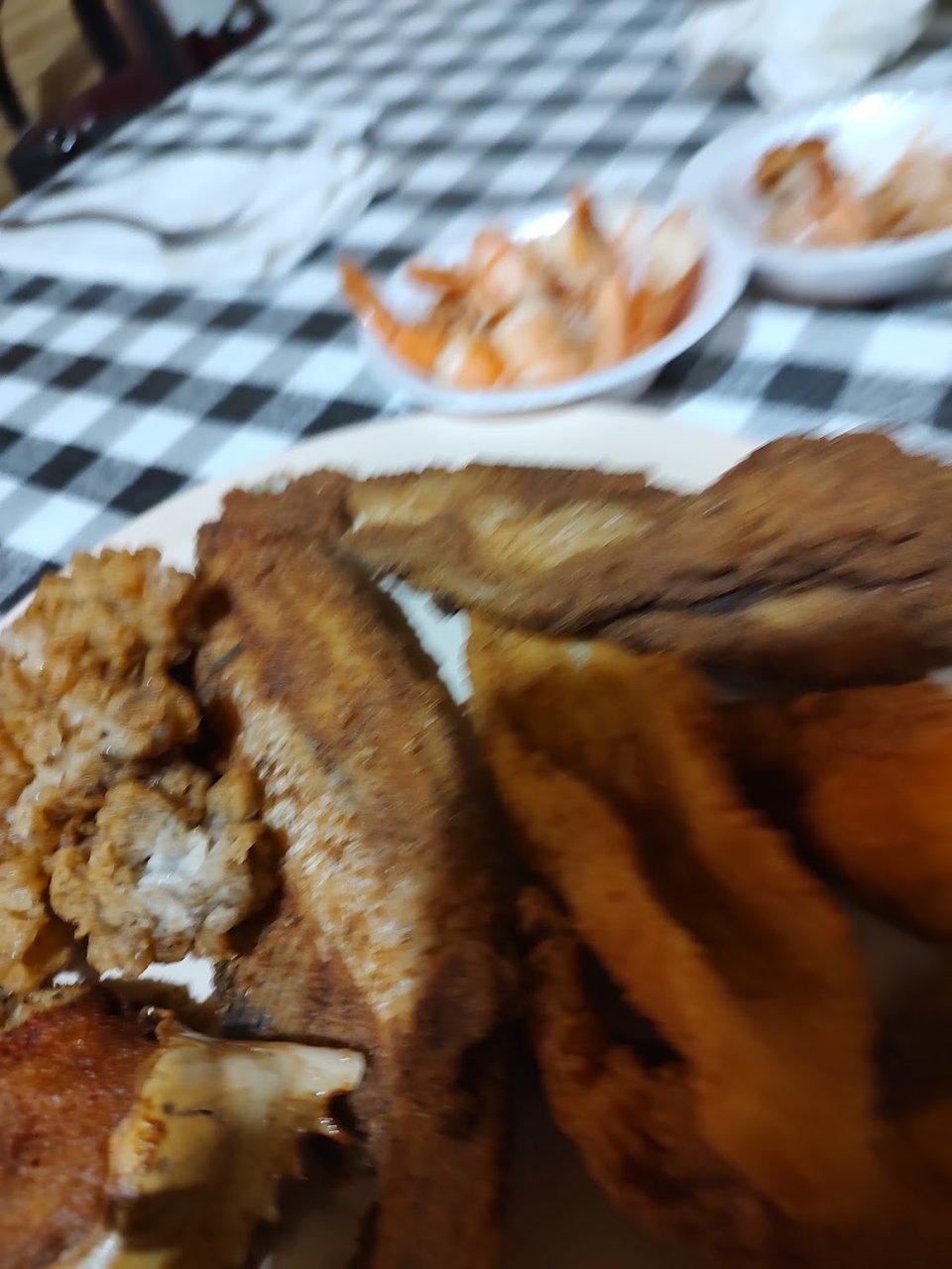 Flounder Perch Fried Oysters Deviled Crab