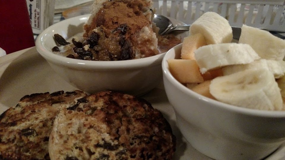 Fruit and Muffin